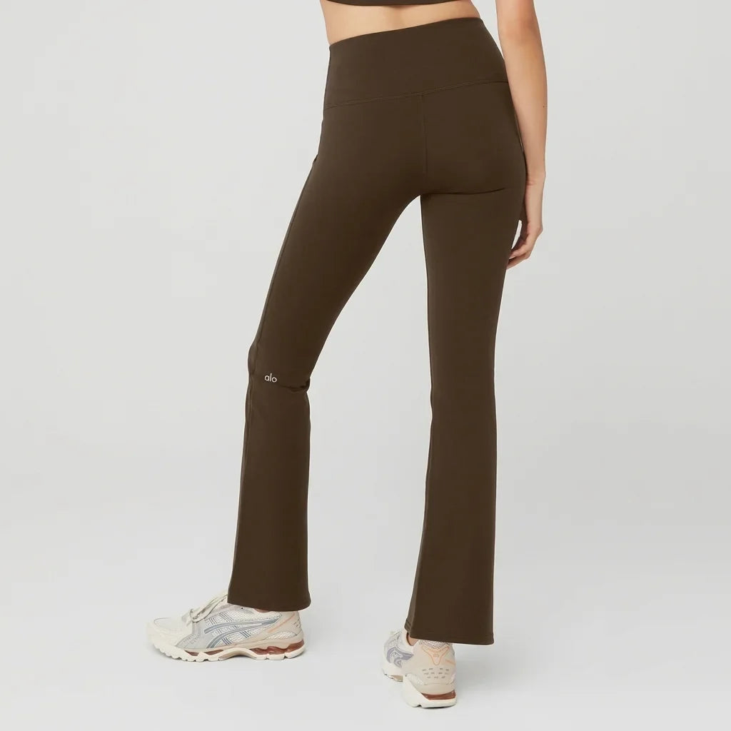 Pantalon de Yoga Évasé Taille Haute Alo