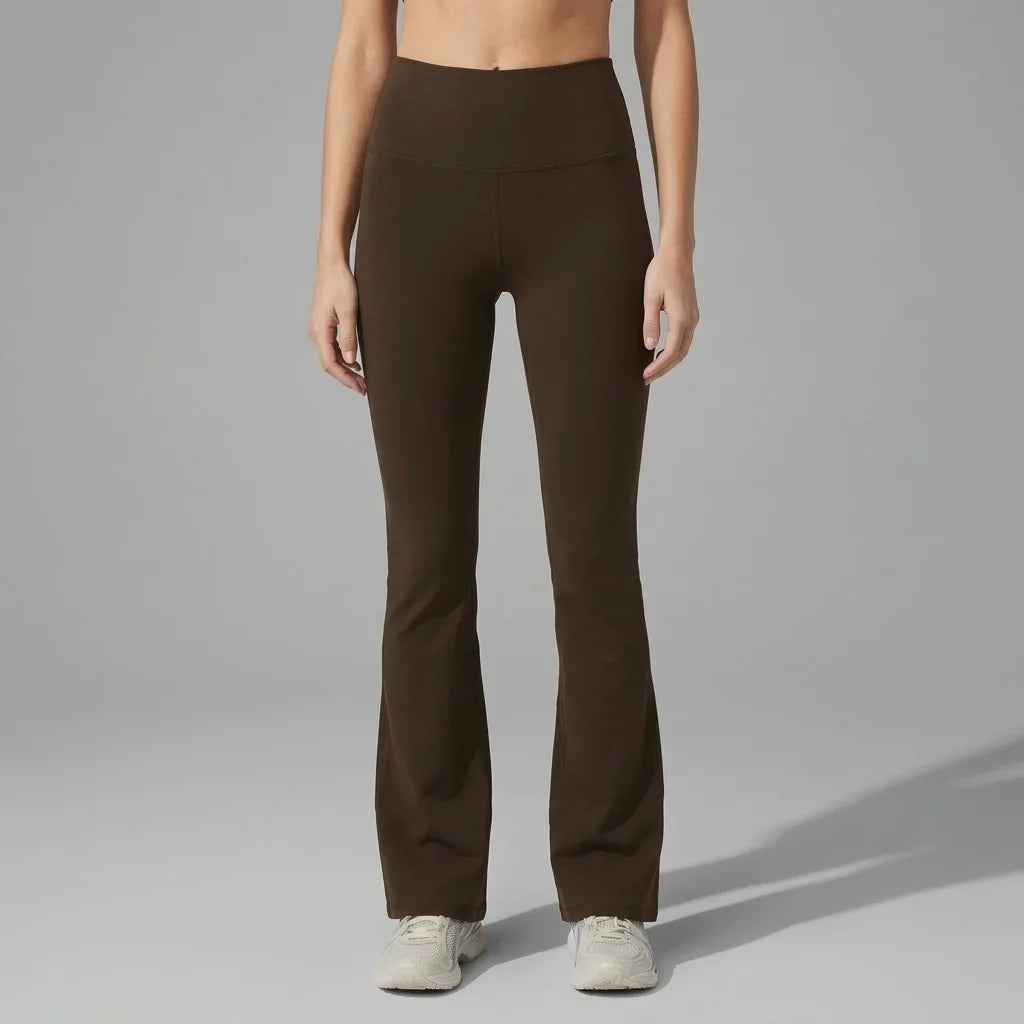Pantalon de Yoga Évasé Taille Haute Alo