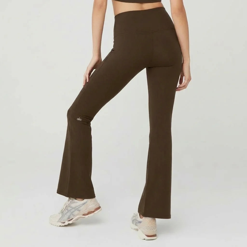 Pantalon de Yoga Évasé Taille Haute Alo
