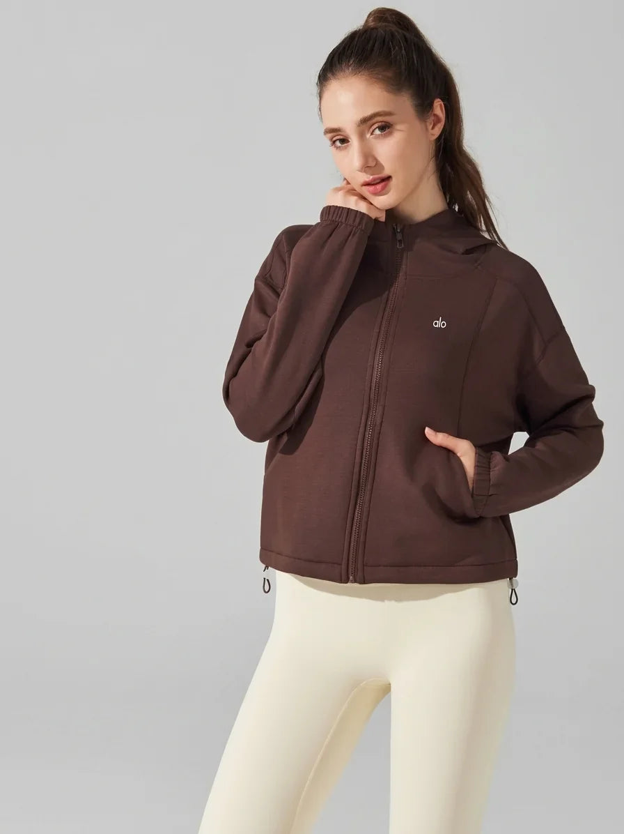 Veste à Capuche Zippée Air Layer Alo