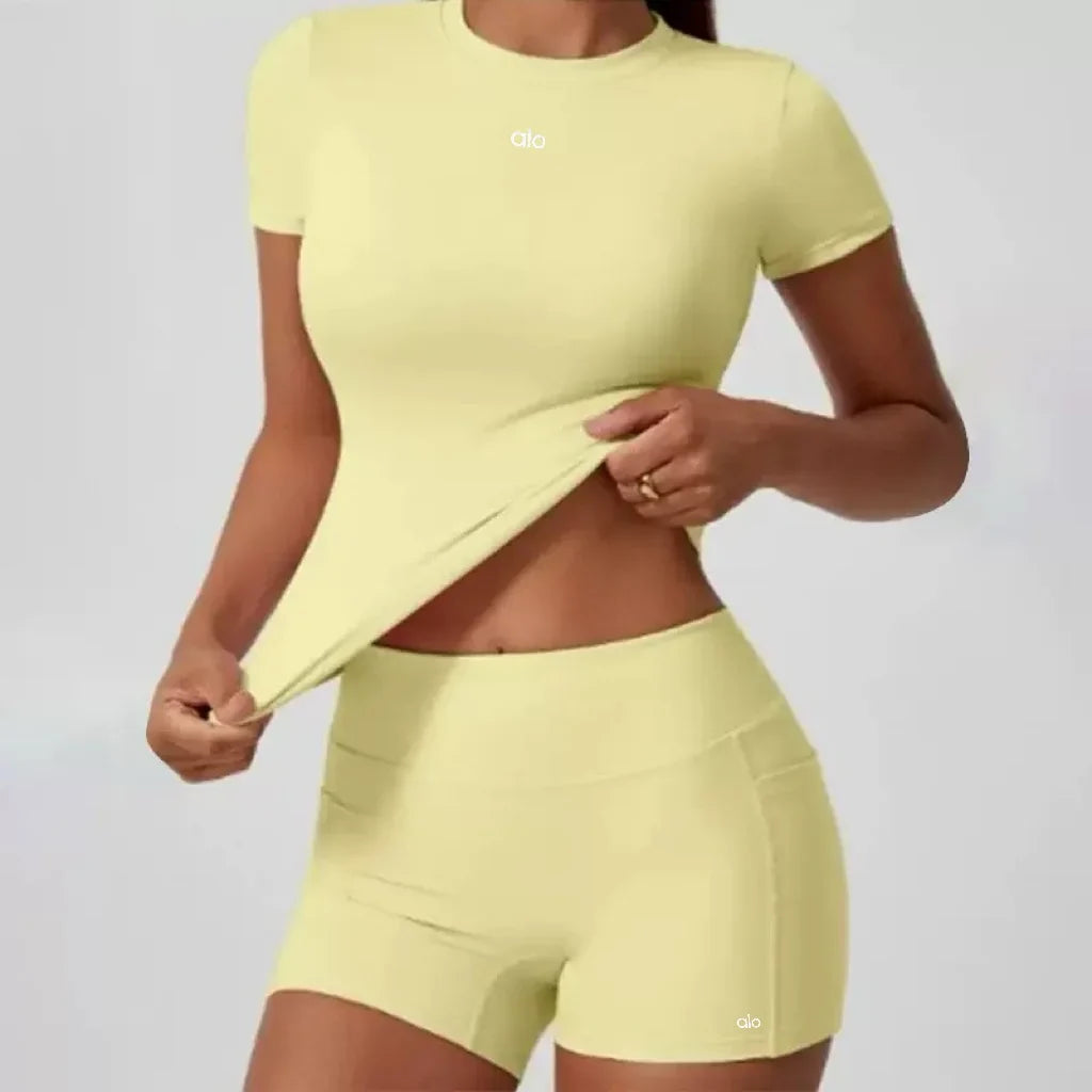 Ensemble T-shirt et short Airlift Alo Yoga