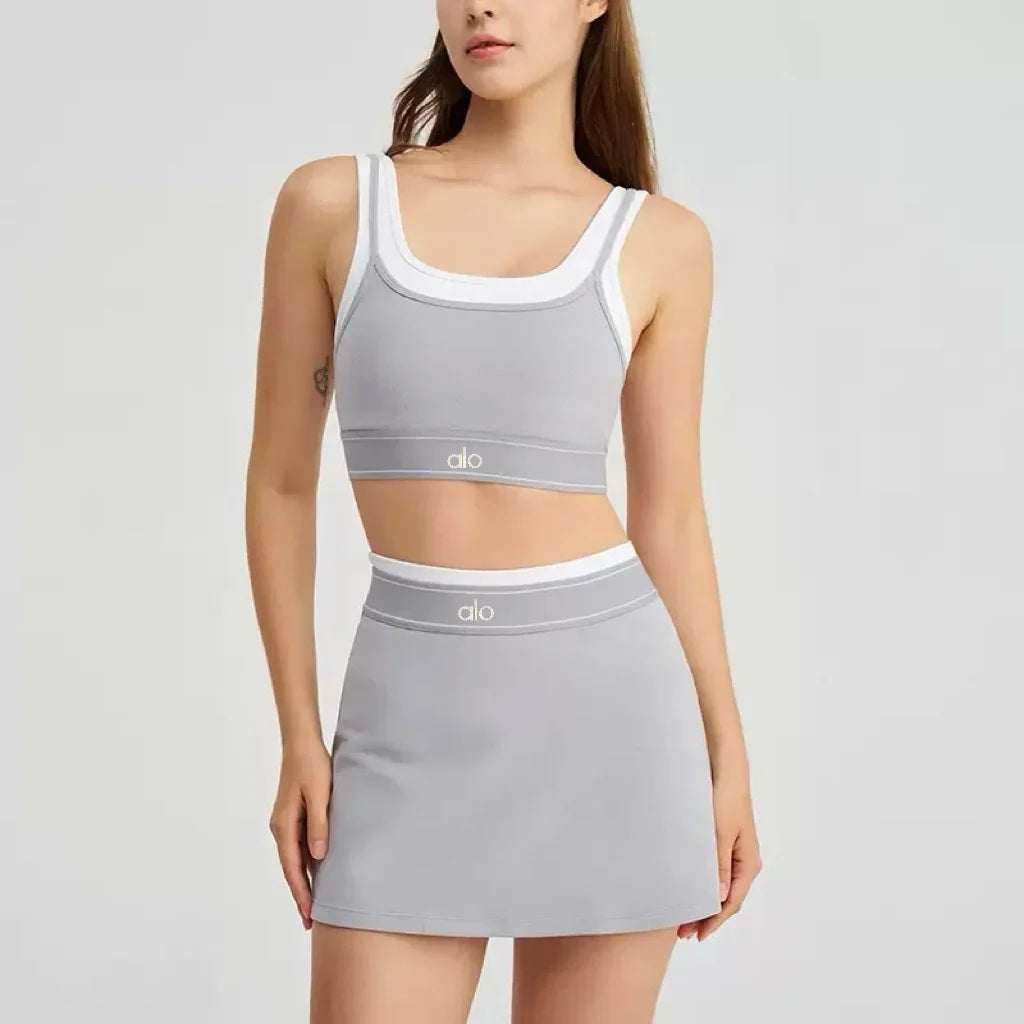 Ensemble Alo Airbrush Jupe-Short et Haut