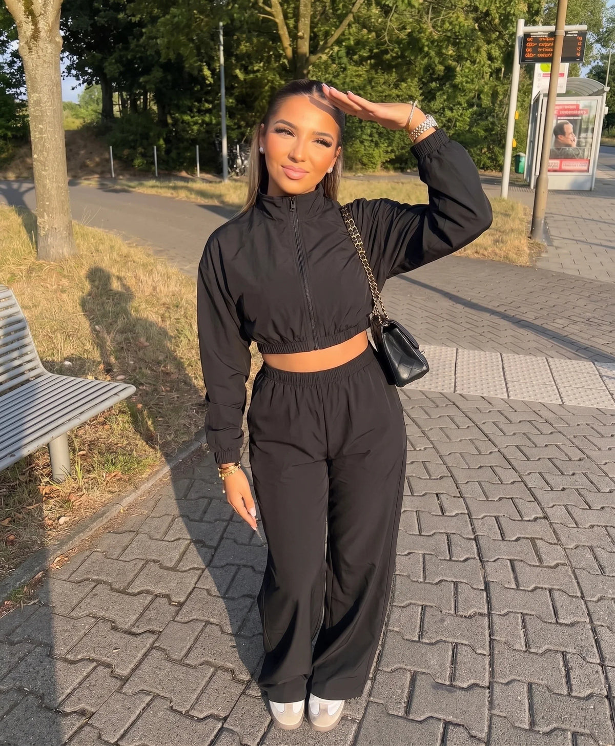 Ensemble Alo Breezy à Col Rond